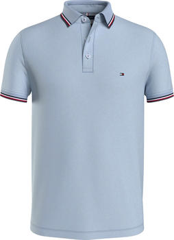 Tommy Hilfiger 1985 Collection Tipped Slim Fit Polo (MW0MW30750) breezy blue