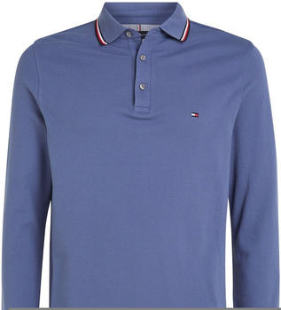 Tommy Hilfiger 1985 Collection Slim Fit Long Sleeve Polo (MW0MW29543) faded indigo