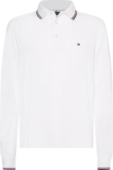 Tommy Hilfiger 1985 Collection Slim Fit Long Sleeve Polo (MW0MW29543) white