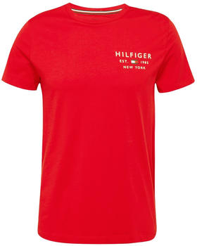 Tommy Hilfiger Logo Slim Fit T-Shirt (MW0MW30033) primary red