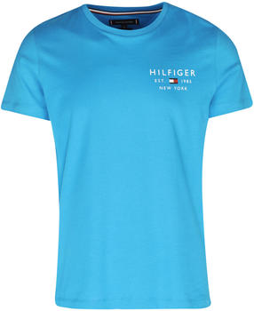 Tommy Hilfiger Logo Slim Fit T-Shirt (MW0MW30033) shocking blue