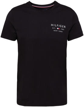 Tommy Hilfiger Logo Slim Fit T-Shirt (MW0MW30033) black