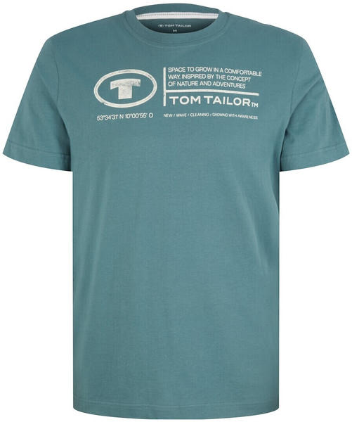 Tom Tailor T-Shirt mit Print (1035611) grün