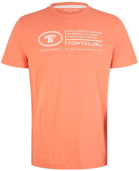 Tom Tailor T-Shirt mit Print (1035611) orange