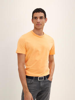 Tom Tailor Basic T-Shirt mit Logoprint (1035552) orange