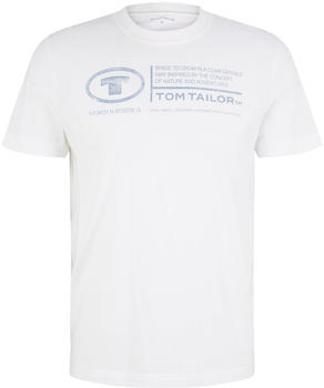 Tom Tailor T-Shirt mit Print (1035611) weiß