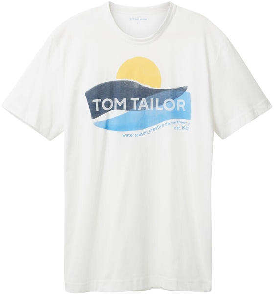 Tom Tailor T-Shirt mit Print (1036328) weiß