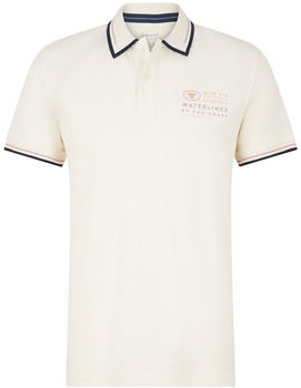 Tom Tailor Poloshirt mit Logo Print (1035571) weiß
