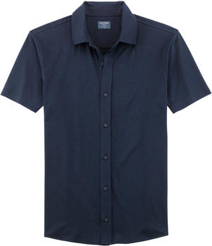OLYMP Casual Polo Poloshirt Modern Fit (5414-32-18) blau