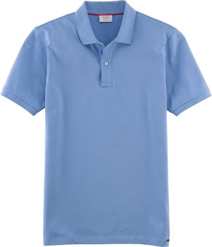 OLYMP Level Five Casual Polo Poloshirt Body Fit (7500-12-10) blau