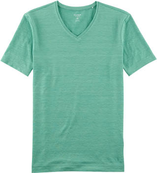 OLYMP Level Five Casual T-Shirt Einen Shirt Body Fit (5661-52-40) grün