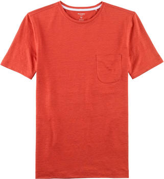 OLYMP Casual T-Shirt Leinen Shirt Modern Fit (5620-32-33) rot