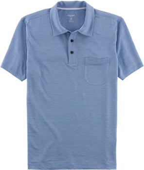 OLYMP Casual Polo Leinen Poloshirt Modern Fit (5422-32-12) blau