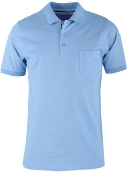 OLYMP Casual Polo Poloshirt Modern Fit (5401-52-10) blau