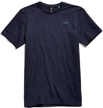 G-Star Slim Base Short Sleeve Round Neck T-Shirt (D19070-C723) blue C742