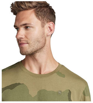 G-Star Desert Camo Short Sleeve Round Neck T-Shirt (D22805-C721) green
