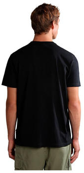Napapijri Salis Sum Short Sleeve T-Shirt (NP0A4H8D) black 0411