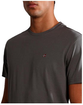 Napapijri Salis Sum Short Sleeve T-Shirt (NP0A4H8D) grey H311
