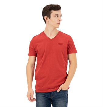 Superdry Vintage logo vee T-Shirt (M1011170A) red