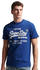 Superdry Vintage logo real original overdyed T-Shirt (M1011702A) blue