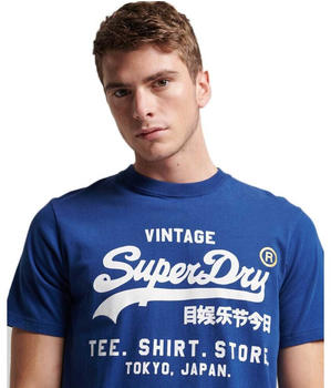 Superdry Vintage logo store classic T-Shirt (M1011697A) blue