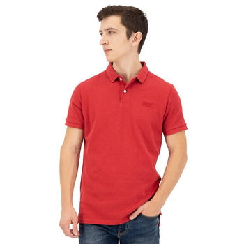 Superdry Classic pique polo (M1110343A) hike red marl