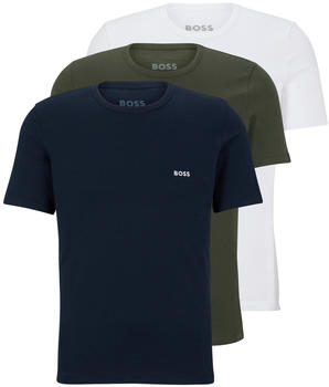 Hugo Boss 3-Pack Classic Short Sleeve Round Neck T-Shirt (50475286-975) Blau / Weiß / Grün