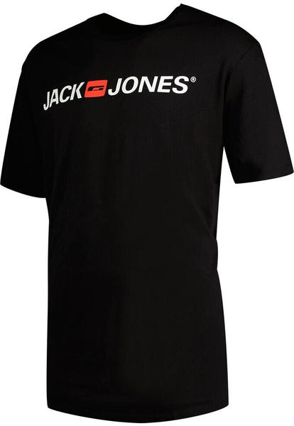 Jack & Jones Large Size Corp Logo T-Shirt (12184987) black/slimfit