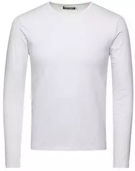 Jack & Jones Basic O-neck Long Sleeve T-Shirt (12059220) optical white