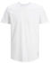 Jack & Jones Noa Crew T-Shirt (12183653) white/detail white/black/navy/forest