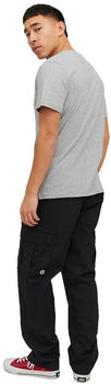 Jack & Jones Flag Lag Short Sleeve Crew Neck T-Shirt (12221011) gris