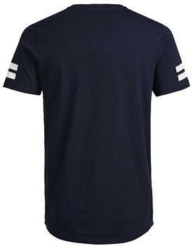 Jack & Jones Jcoboro Crew Neck Short Sleeve T-Shirt (12116021) navy blazer