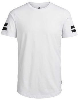 Jack & Jones Jcoboro Crew Neck Short Sleeve T-Shirt (12116021) white