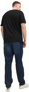 Jack & Jones Logo 2 Colors Short Sleeve T-Shirt (12158505) black