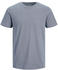 Jack & Jones Organic Melange Short Sleeve O Neck T-Shirt (12222887) flint