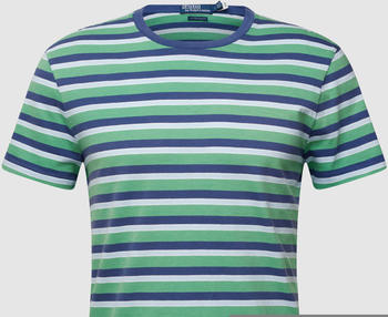 Polo Ralph Lauren T-Shirt mit Streifenmuster und Logo-Stitching (710870116) grün