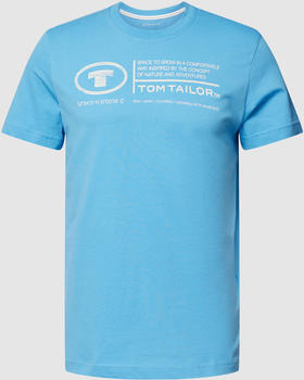 Tom Tailor T-Shirt mit Logo-Print (1035611) hellblau