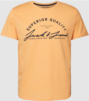 Jack & Jones T-Shirt mit Rundhalsausschnitt (12222037) koralle