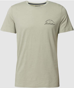 Jack & Jones T-Shirt mit Rundhalsausschnitt (12222037) hellgrau