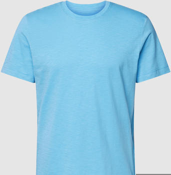 Tom Tailor T-Shirt mit Melierter Optik Uni Slub Tee (1037280) türkis