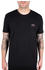 Alpha Industries Backprint Camo Print Short Sleeve T-Shirt (128507CP) schwarz