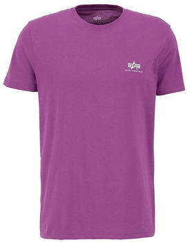 Alpha Industries Backprint Short Sleeve T-Shirt (128507) lila