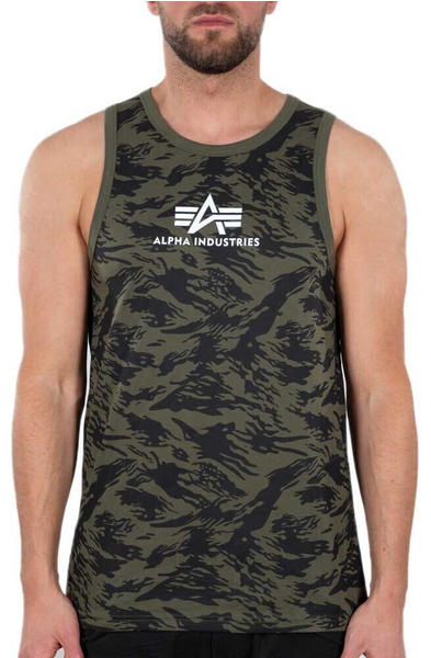 Alpha Industries Basic Camo Sleeveless T-Shirt (126566C) grün