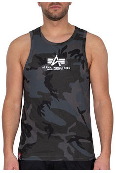 Alpha Industries Basic Camo Sleeveless T-Shirt (126566C) schwarz