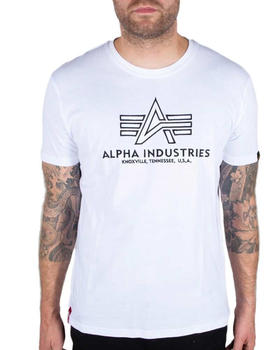 Alpha Industries Basic Embroidery Short Sleeve T-Shirt (118505) weiß