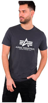Alpha Industries Basic Short Sleeve T-Shirt (100501) iron grey