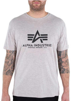 Alpha Industries Basic Short Sleeve T-Shirt (100501) hazel melange