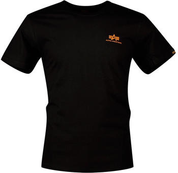 Alpha Industries Basic Small Logo Short Sleeve T-Shirt (188505) schwarz