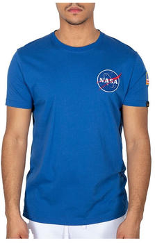 Alpha Industries Space Shuttle Short Sleeve T-Shirt (176507) blau