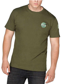 Alpha Industries Space Shuttle Short Sleeve T-Shirt (176507) grün
